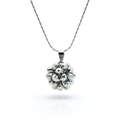 Collana girocollo Bold Estel con cristalli cuciti in tessitura