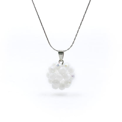 Collana girocollo Bold Estel con cristalli cuciti in tessitura