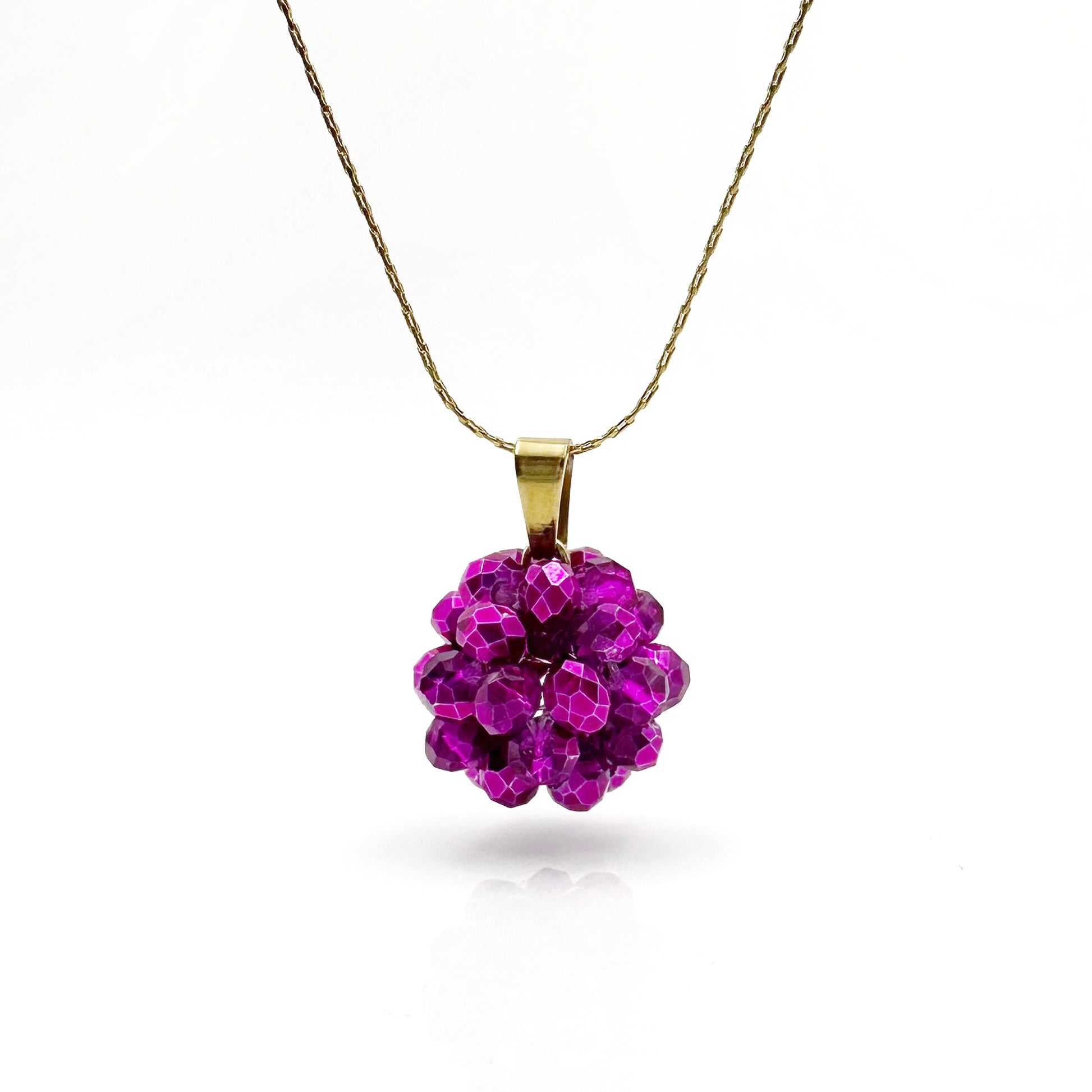 Collana girocollo Bold Estel con cristalli cuciti in tessitura