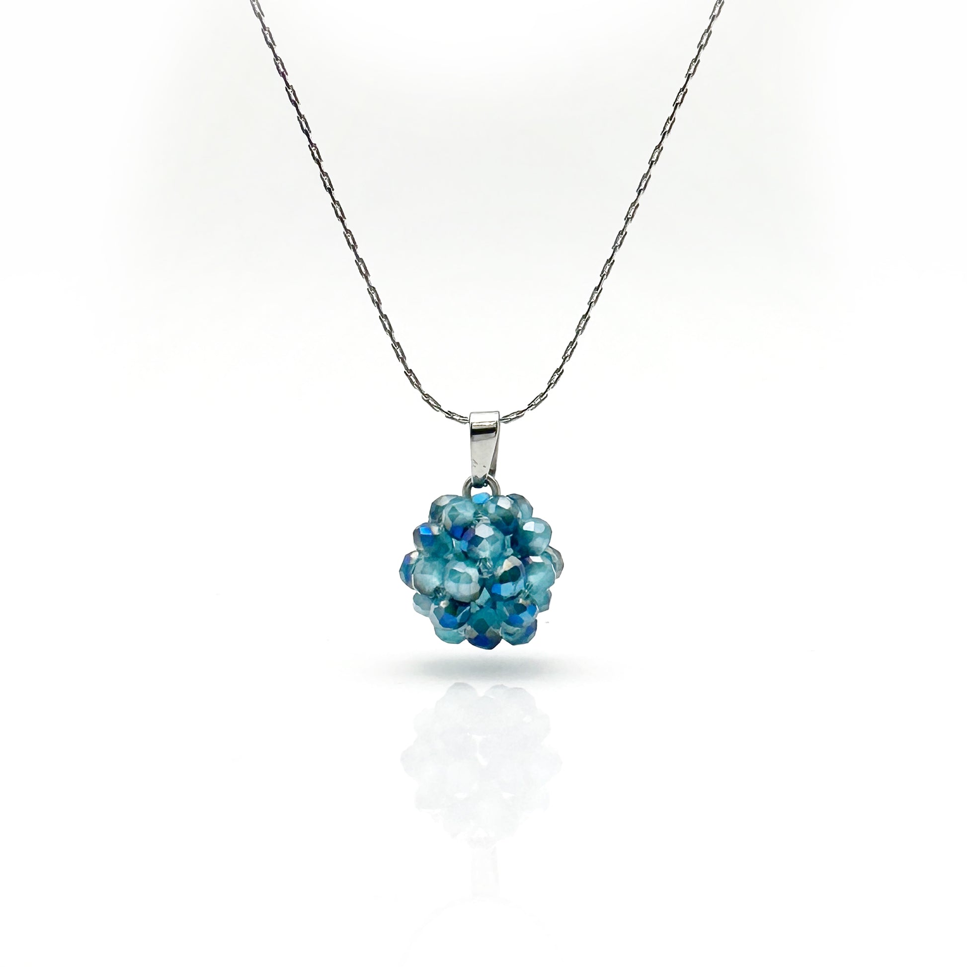 Collana girocollo Estel Mini con cristalli cuciti in tessitura