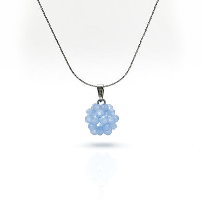 Collana girocollo Estel Mini con cristalli cuciti in tessitura