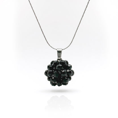 Collana girocollo Estel Mini con cristalli cuciti in tessitura