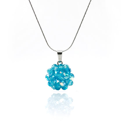 Collana girocollo Estel Mini con cristalli cuciti in tessitura