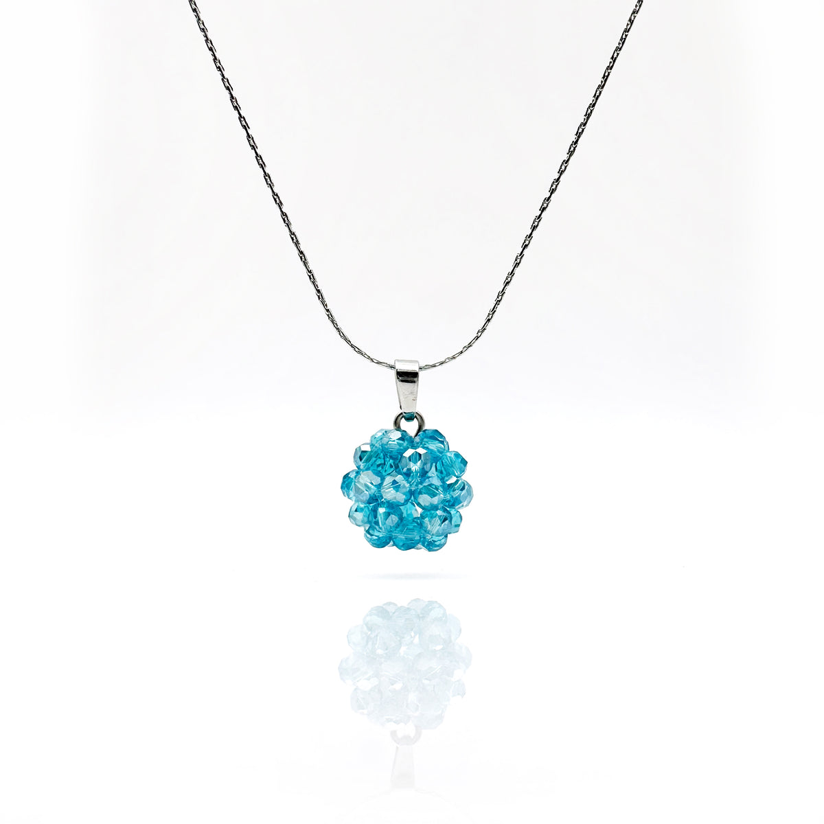 Collana girocollo Estel Mini con cristalli cuciti in tessitura