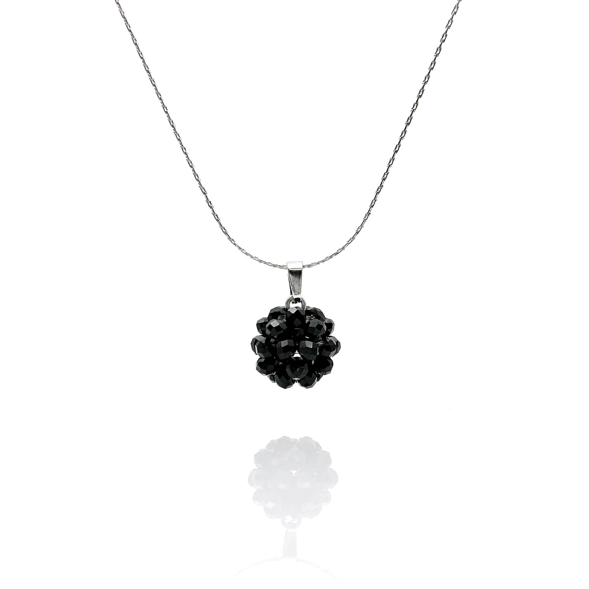 Collana girocollo Estel Mini con cristalli cuciti in tessitura