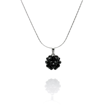Collana girocollo Estel Mini con cristalli cuciti in tessitura