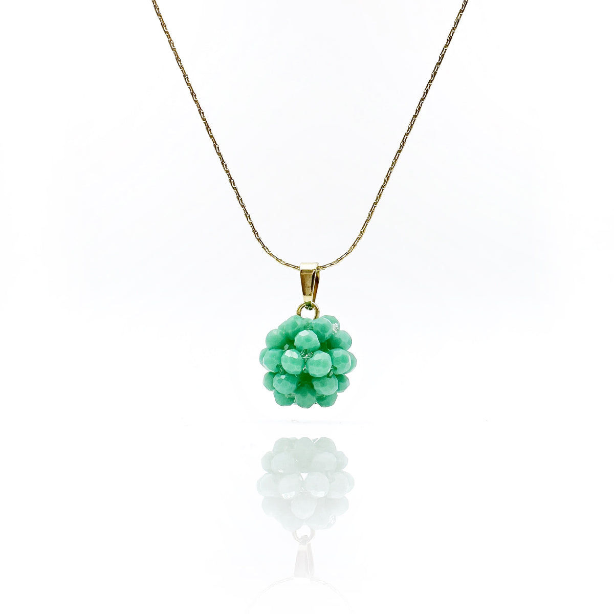 Collana girocollo Estel Mini con cristalli cuciti in tessitura