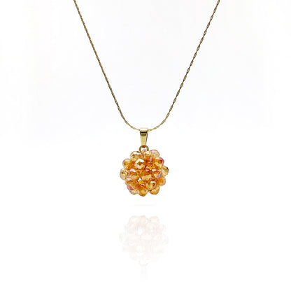 Collana girocollo Estel Mini con cristalli cuciti in tessitura