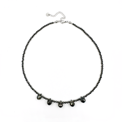 Collana girocollo Dew con cubic zirconia e  cristalli di Swarovski