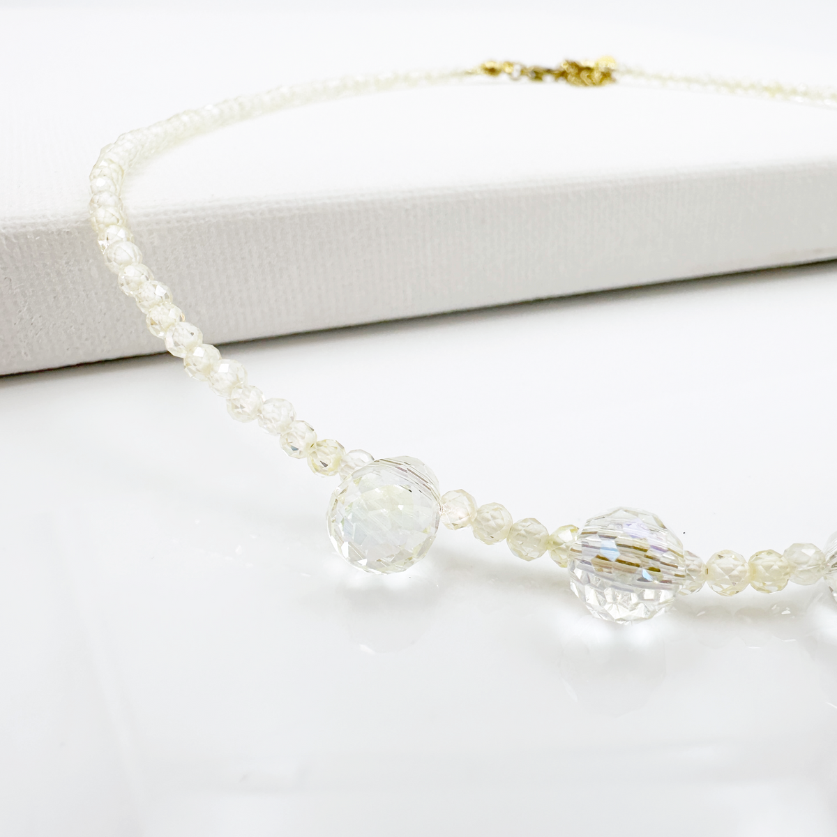 Collana girocollo Dew con cubic zirconia e  cristalli di Swarovski