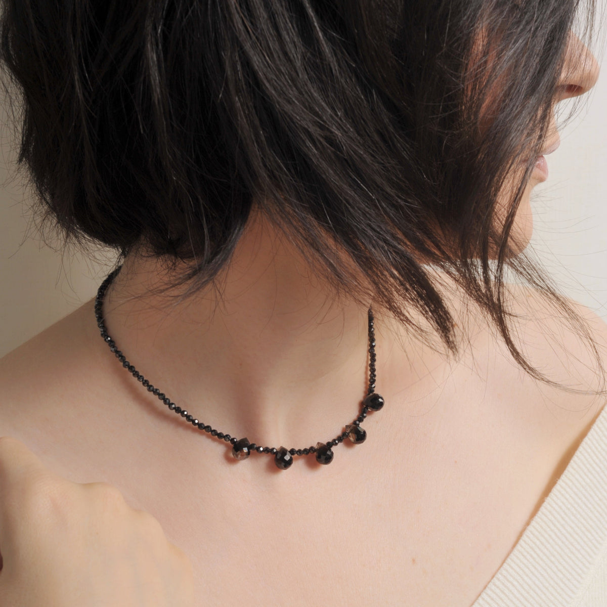 Collana girocollo Dew con cubic zirconia e  cristalli di Swarovski
